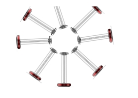 业内首款适合网络运输的可拆卸紫外杀菌灯开发设计