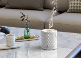 Lightbeam 大理石香氛灯，家中的温馨所在
