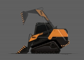 大型机械车的设计欣赏