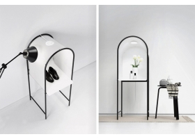 FURNITURE FOR INSTAGRAM-LOVERS: THIS SIDE-TABLE IS ALSO A PHOTO STUDIO