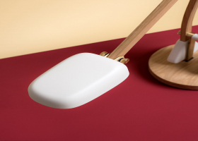 Herston台灯设计——自平衡，易于调节的木作台灯！