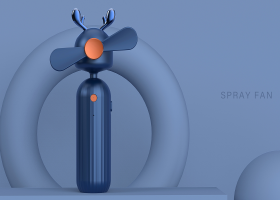 卡通喷雾风扇