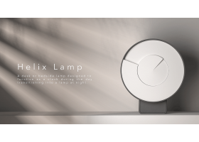 Helix Lamp——很独特的时钟灯，艺术感十足