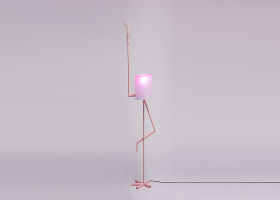 I am cutie 灯具，简易版火烈鸟？