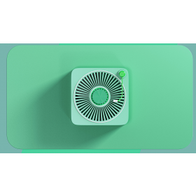 唱片式桌面小风扇