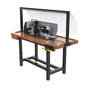 给小型数控木工车床按个多功能支架桌子