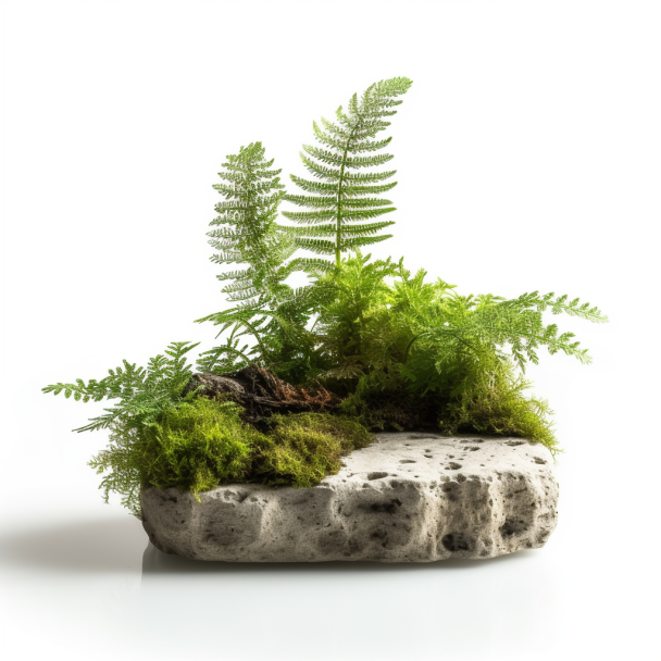topidchen_White_background_asparagus_fern_Cement_base_Microland_671e483d-b8cb-4c02-8b34-5e7f2b41e453.png