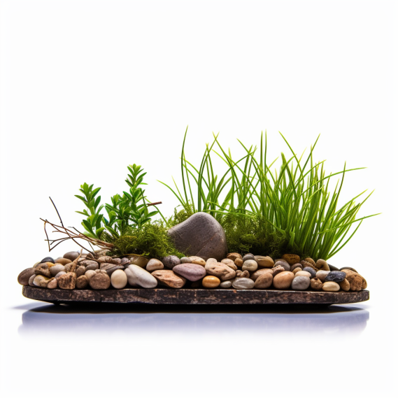 topidchen_White_background_Wheat_seedlings_Microlandscape_Stone_7c05e9c2-b09b-4d10-9d31-253e20baa85d.png