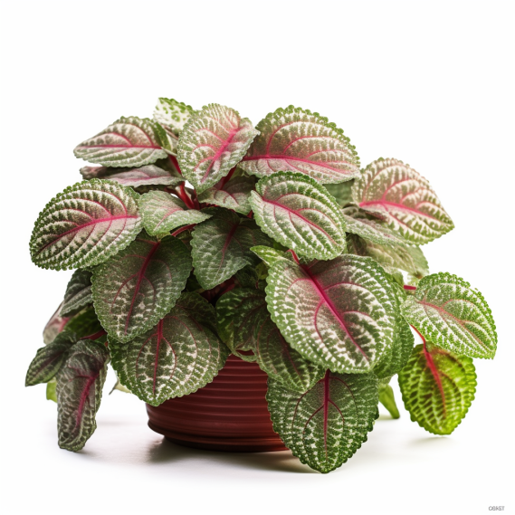 topidchen_White_background_Fittonia_verschaffeltii_Lemaire_van__d7c0fd84-ee65-403d-9887-5f48cea34394.png
