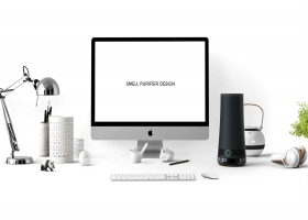 消除异味好帮手，小巧空气净化器